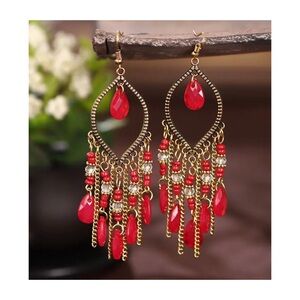 WATERDROP DANGLE EARRINGS